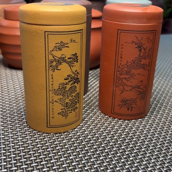 紫砂茶叶罐中高端紫砂茶叶罐