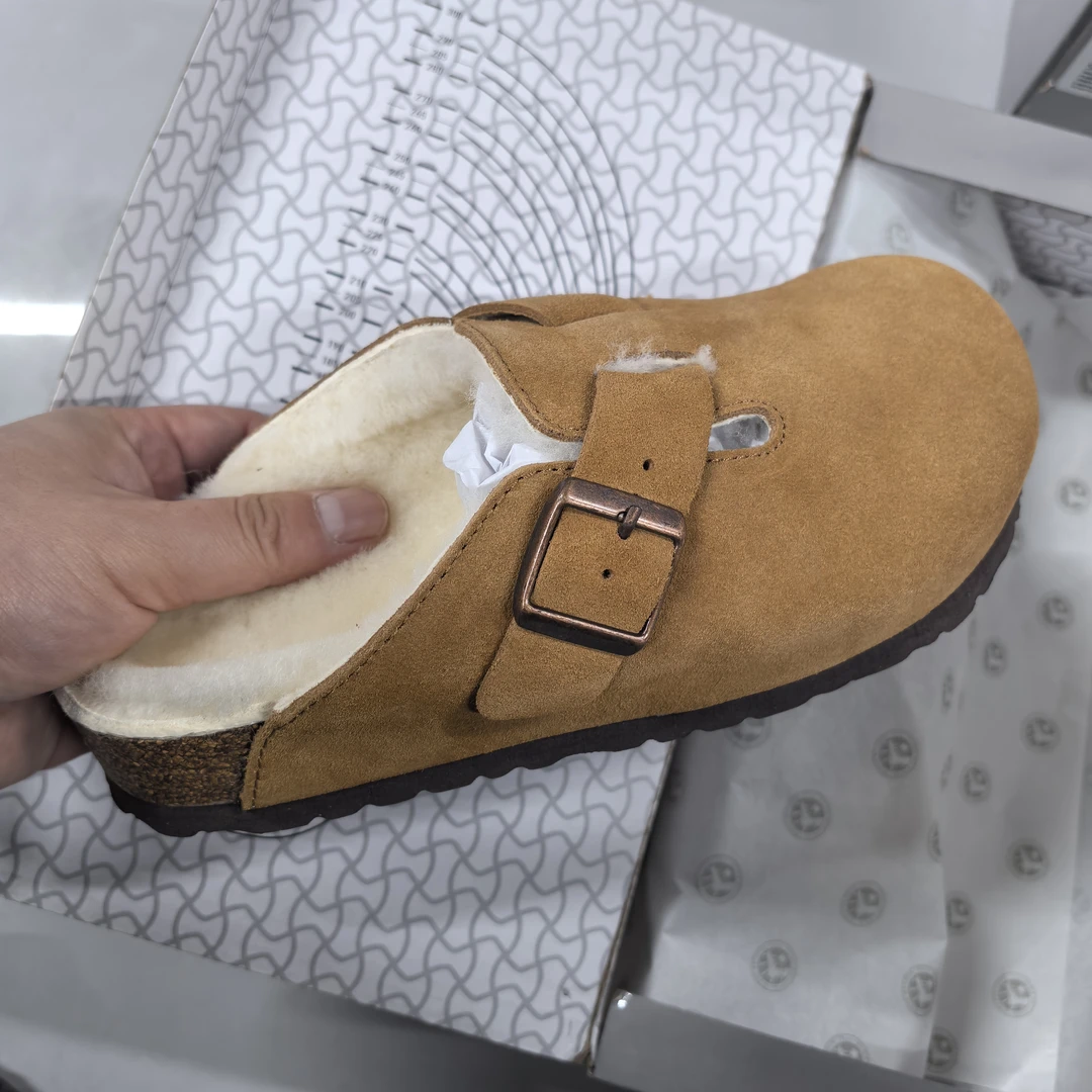 【直播福利】半包博肯桑坡皮毛一体女士百搭时尚