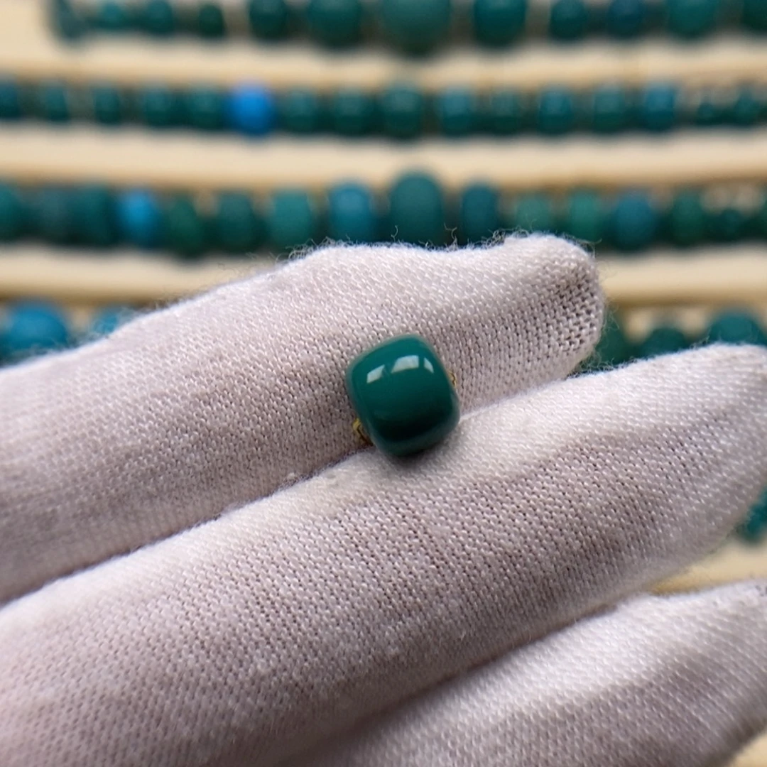 绿松石未镶嵌珠宝奇石老型7.9mm