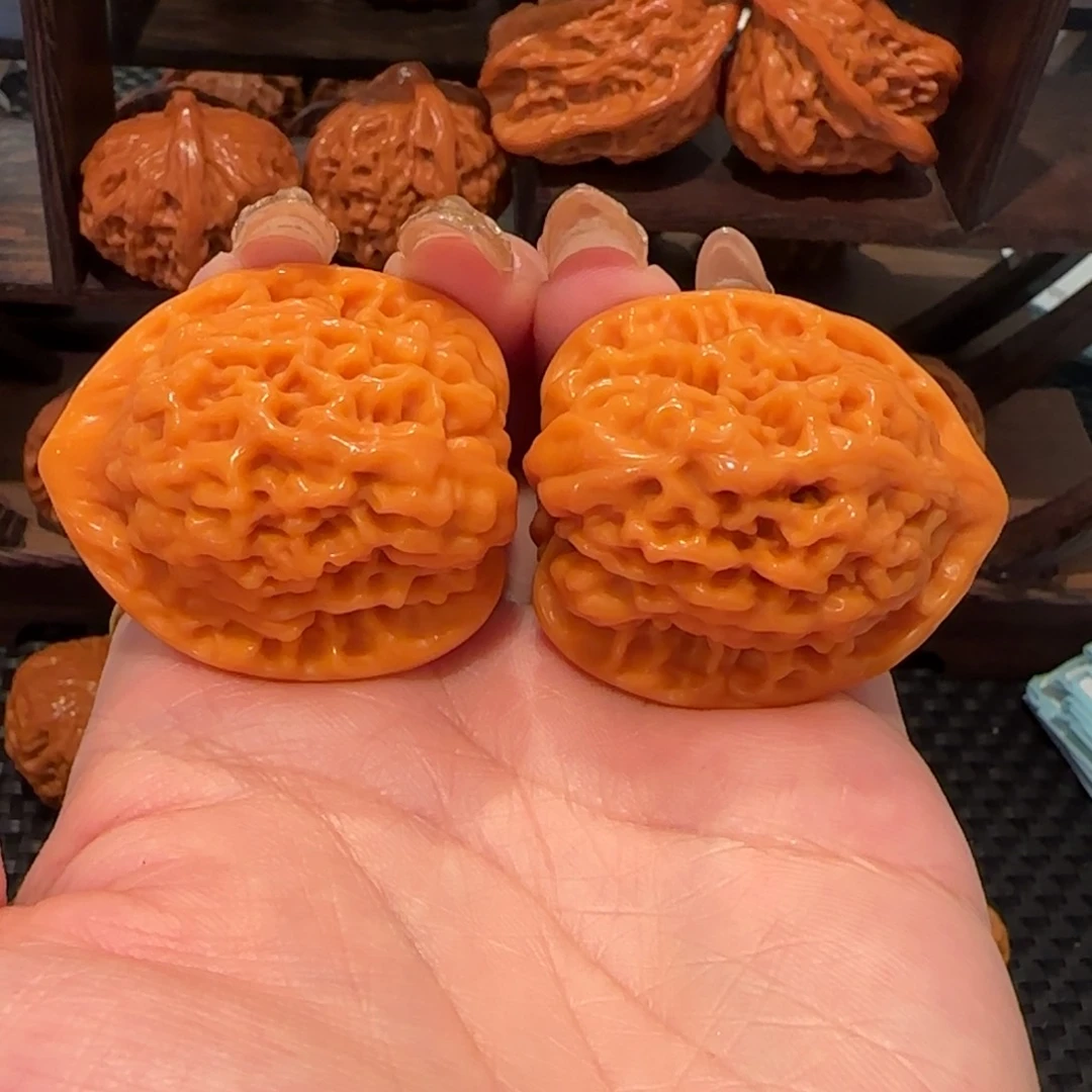 桃核吊坠官帽35精品911