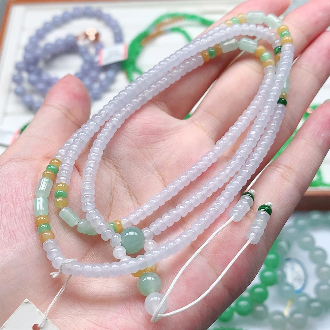 项链未镶嵌翡翠项链