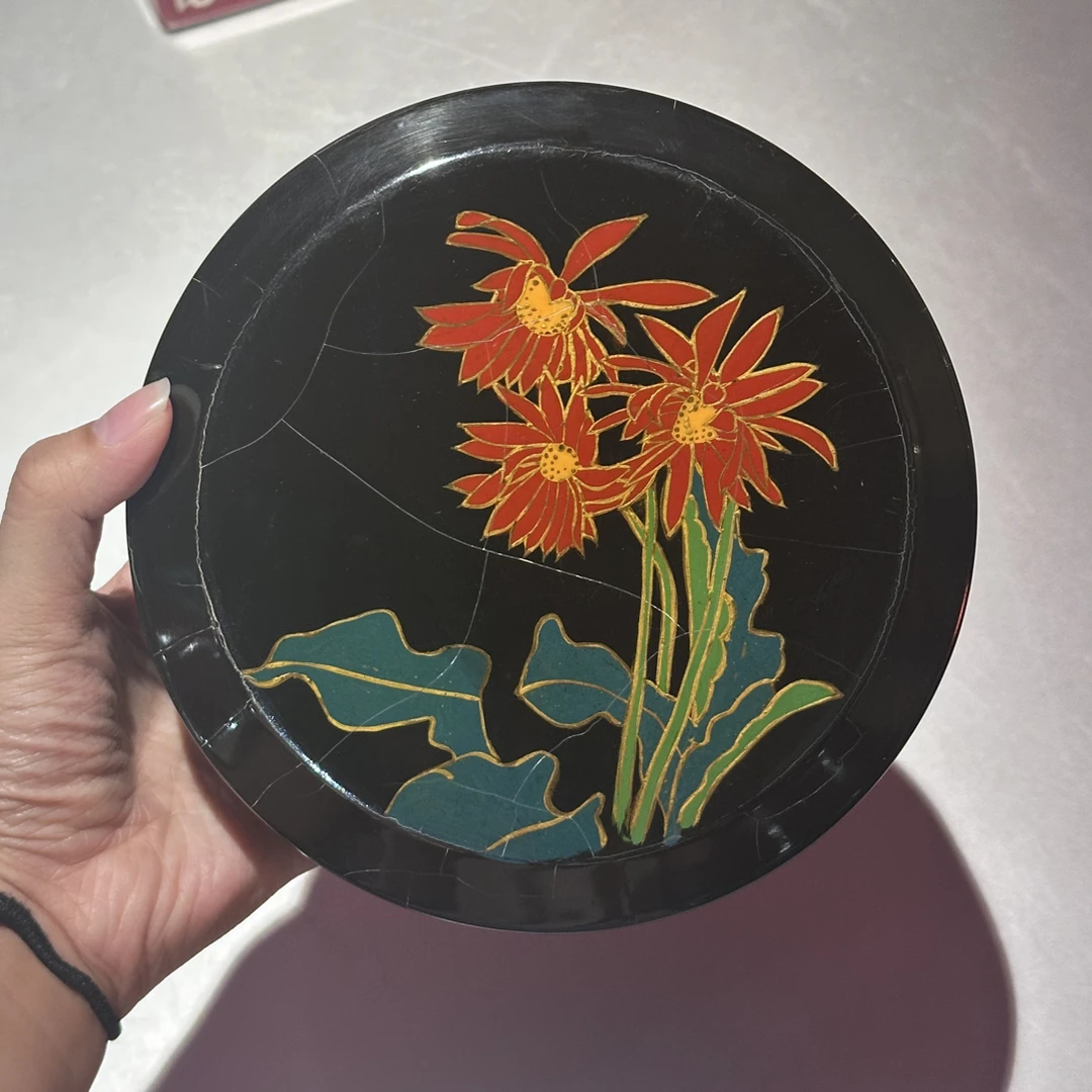 压胎圆盒 非洲菊