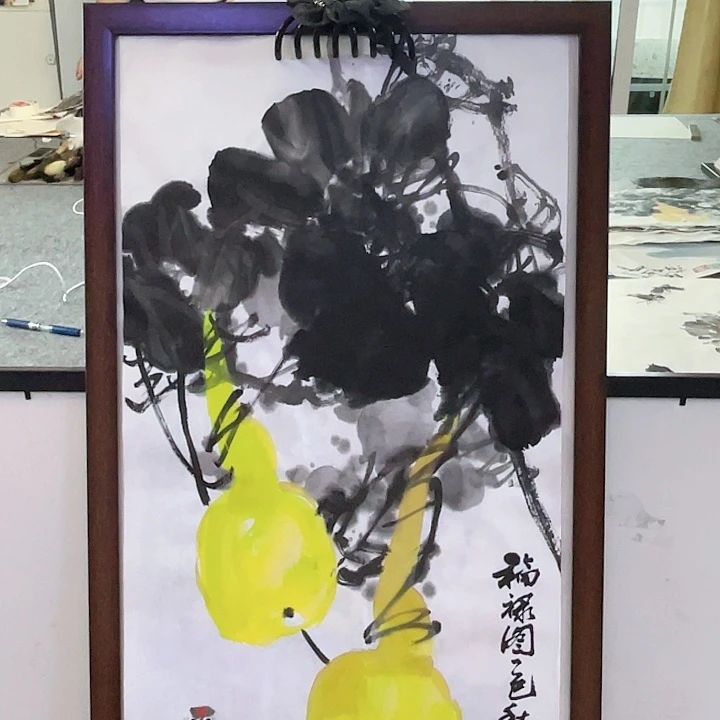 国画张圣敏先生纯手绘作品