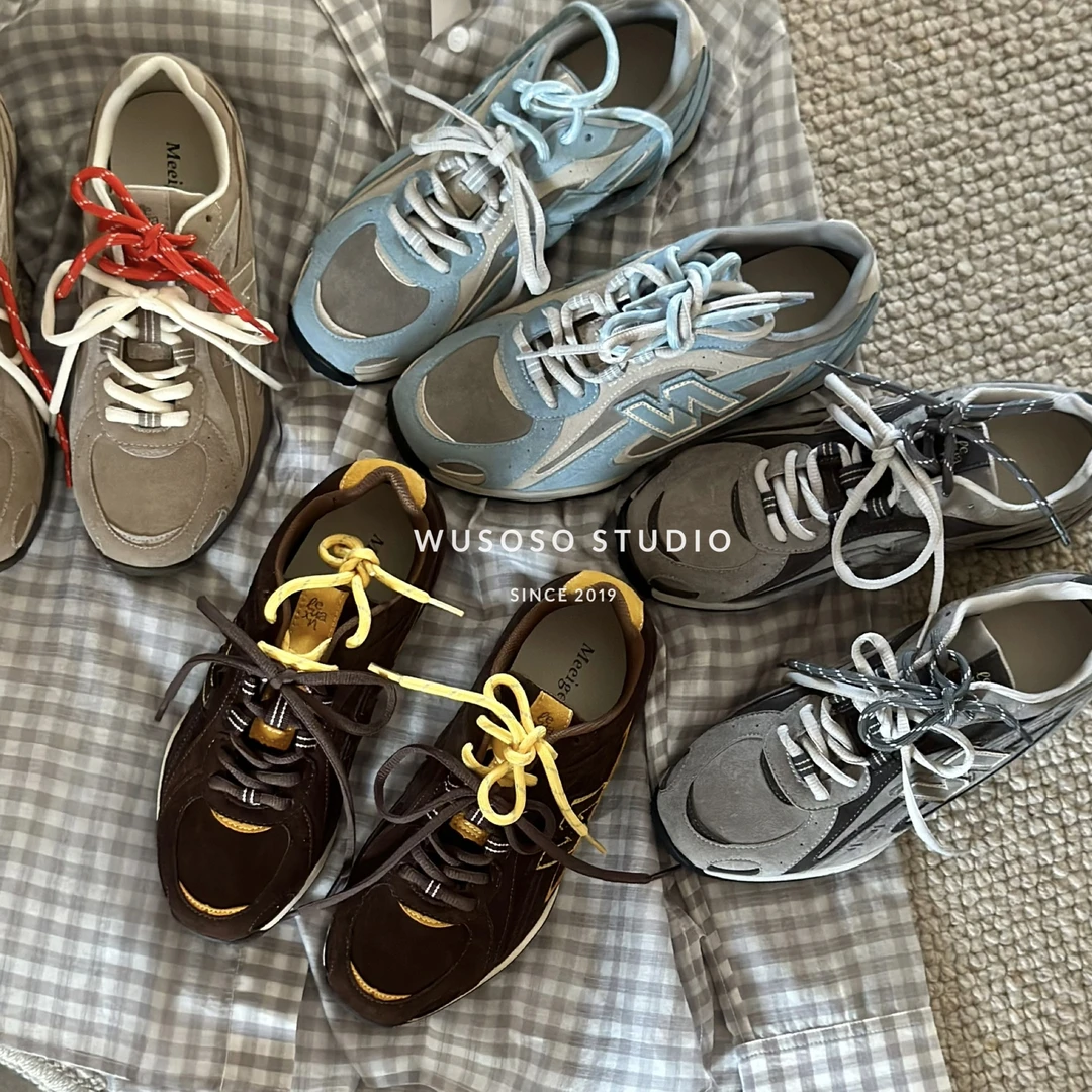 【soso】25ss｜张y英同款拼色百搭德训慢跑休闲鞋