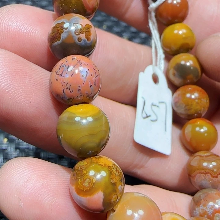 剑***雨玛瑙/玉髓未镶嵌吊坠