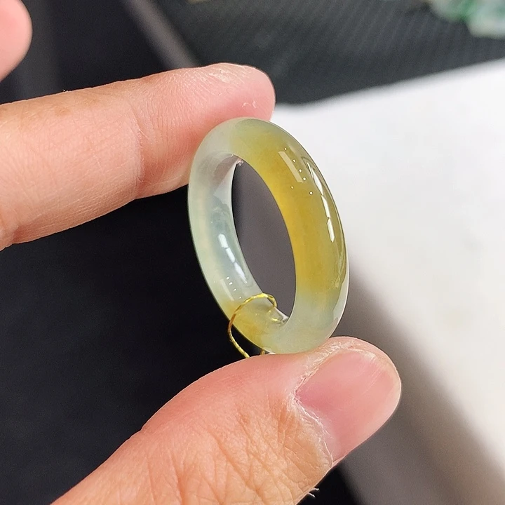 翡翠未镶嵌戒指21号