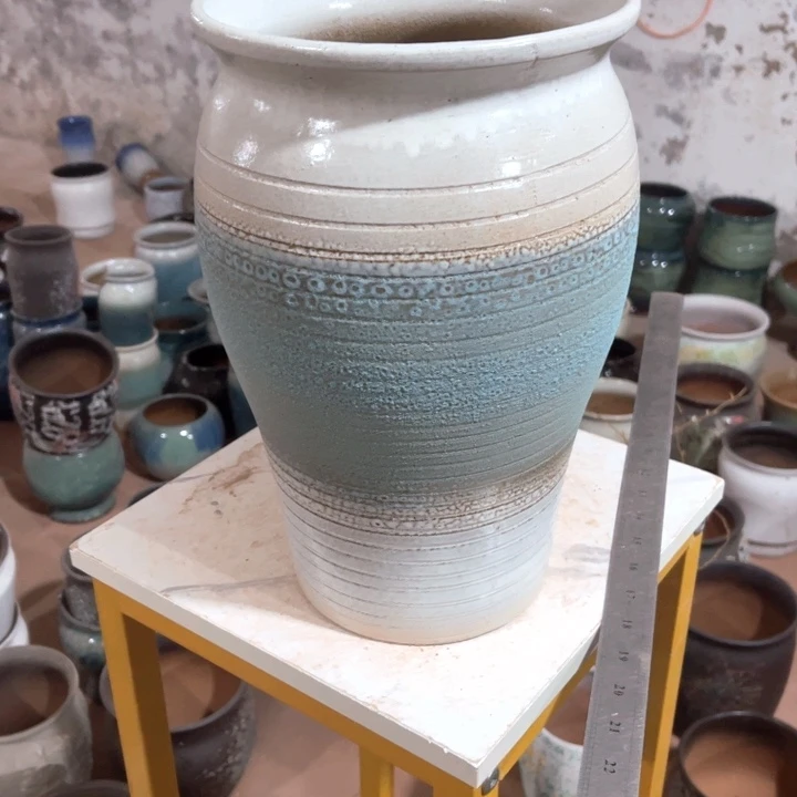 紫砂花盆口径20高度33一只正品
