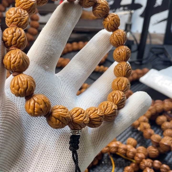 桃木秦岭野生龙纹桃核