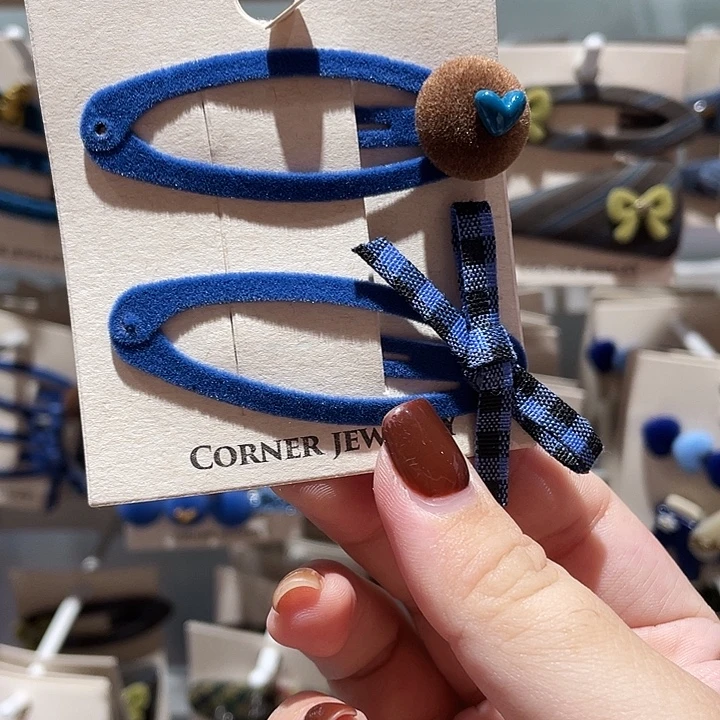 布艺铁合金拜拜夹