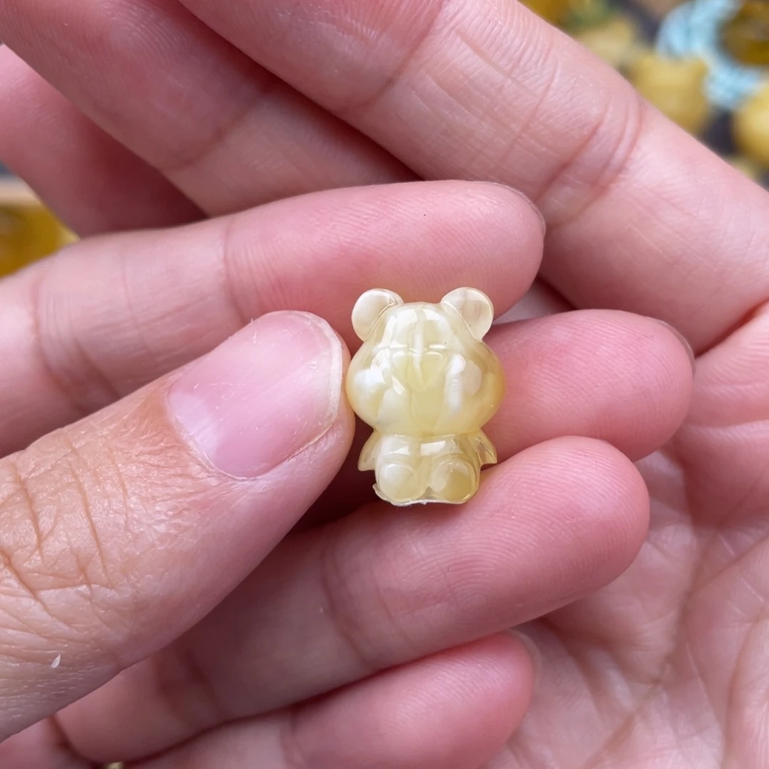 裸石琥珀未镶嵌蜜蜡