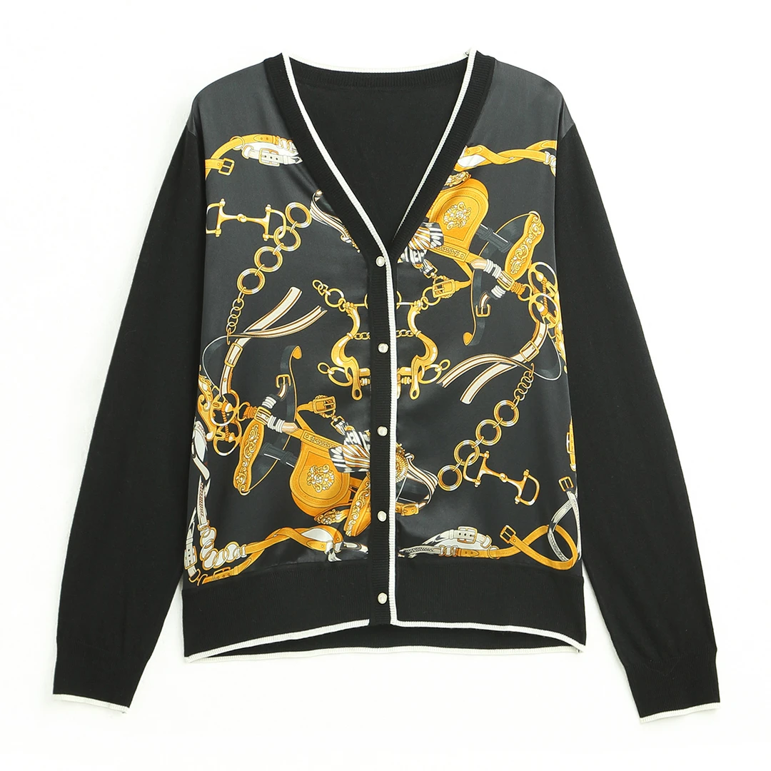 帕罗春夏桑蚕丝短外套TS258052Z