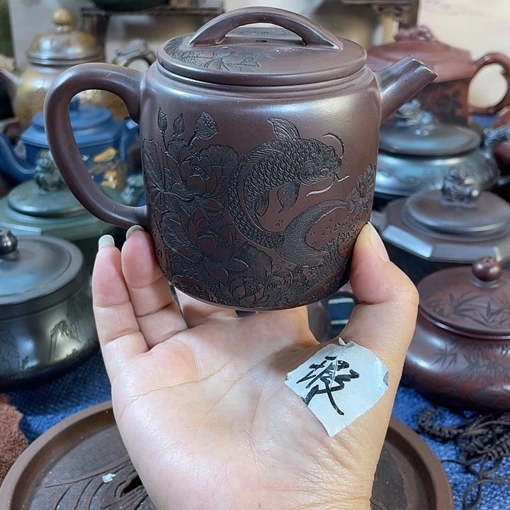 茶壶紫砂瑕疵紫砂茶具