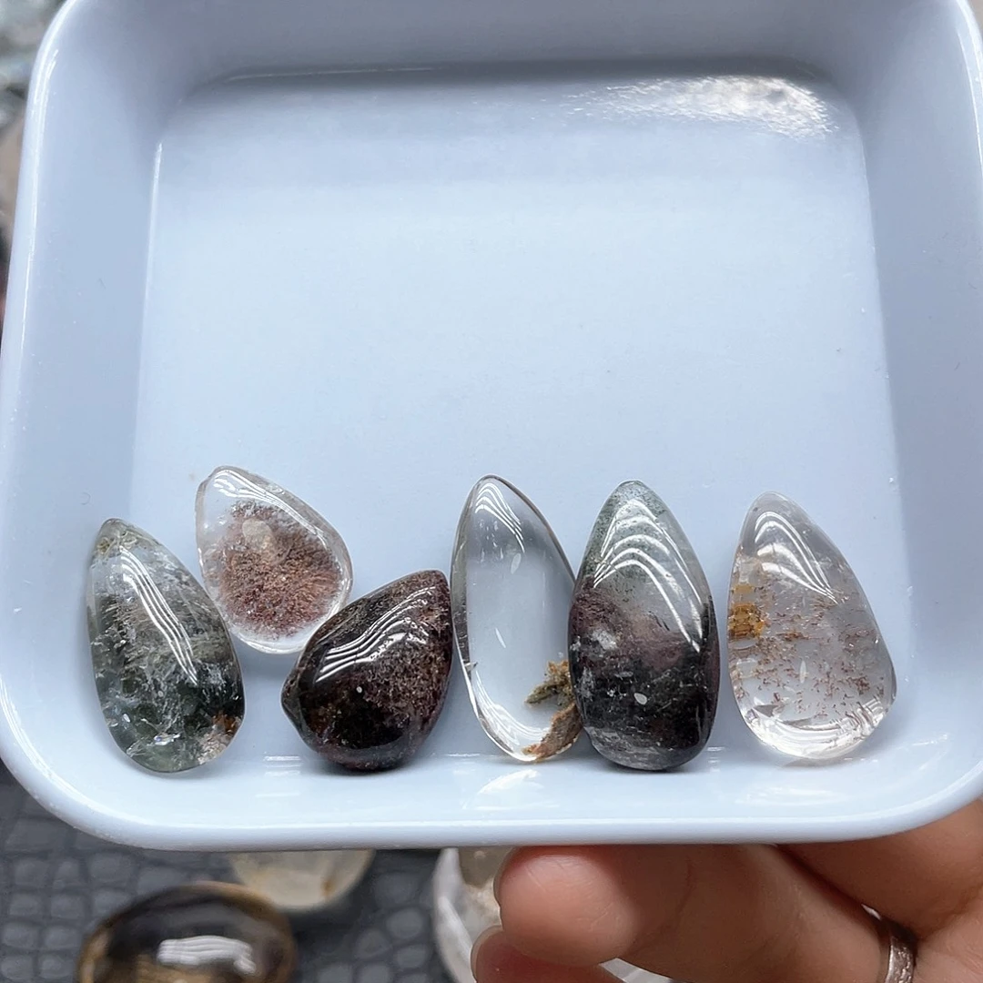 未镶嵌水晶珠宝半成品29幽灵水滴