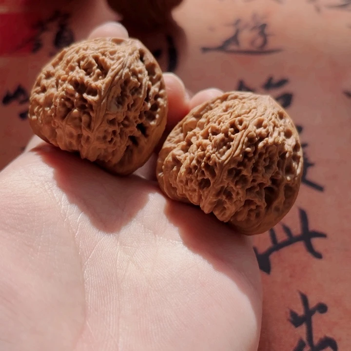 文玩核桃吊坠41拉丝蚂蚁南疆石