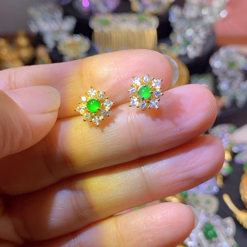【闪购商品】银S925镶嵌挂件翡翠