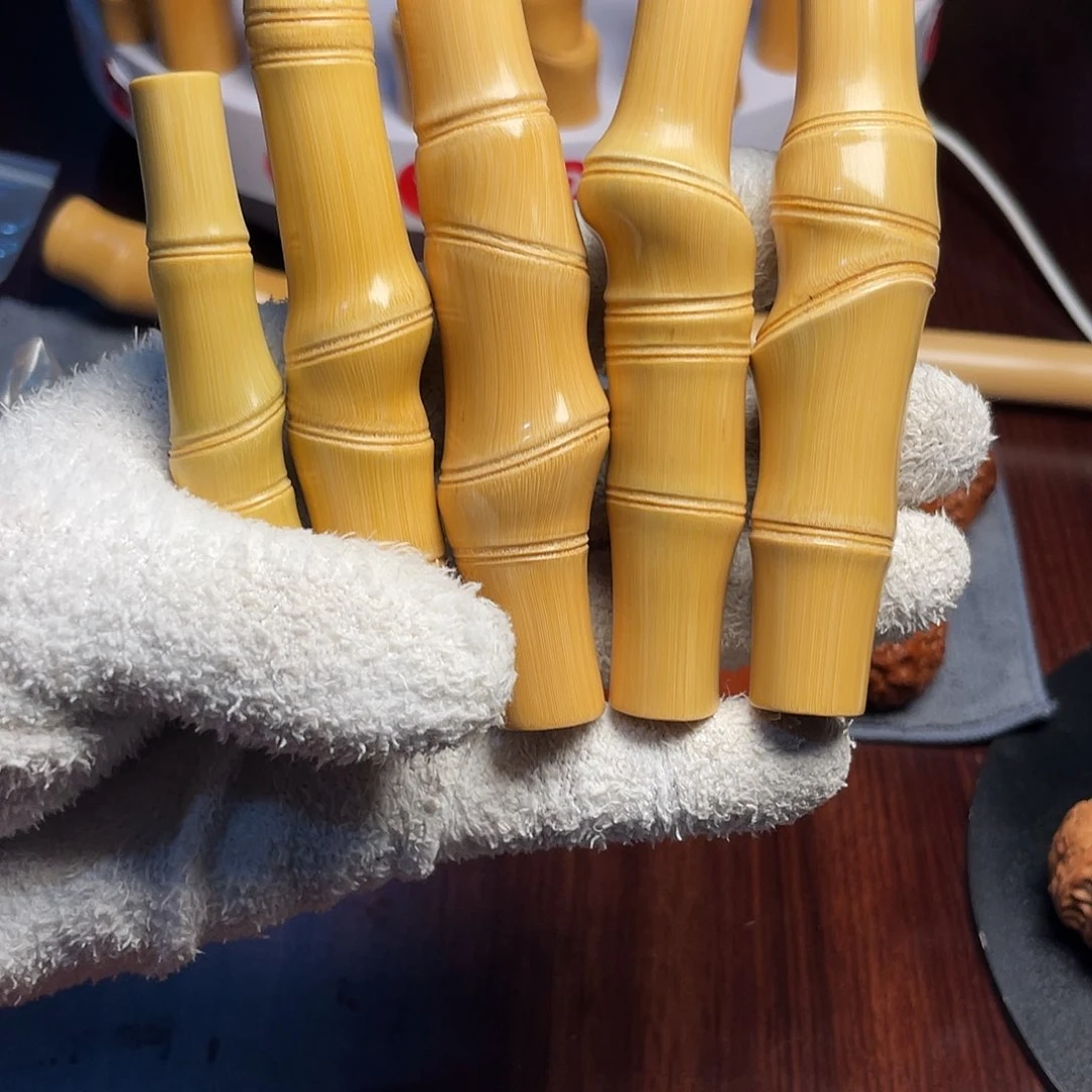 竹狗**草实心玉竹精品手把