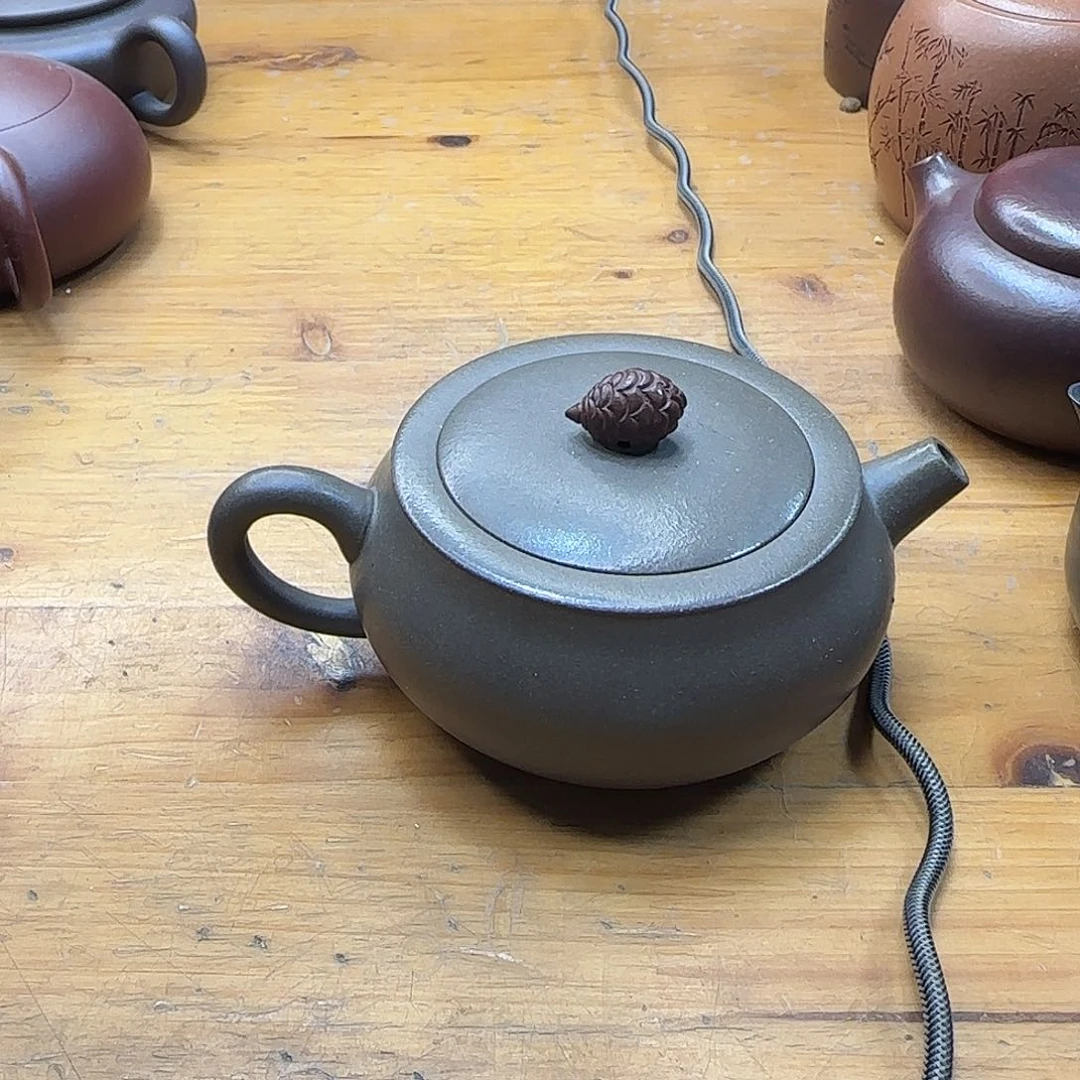 紫砂茶壶民间手艺人全手工制作