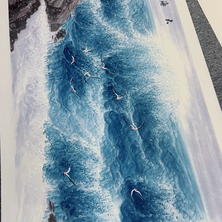 手绘作品全场放漏出