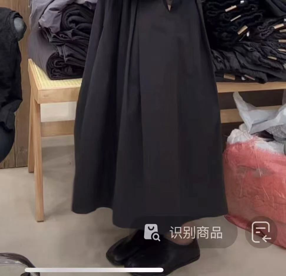 韩国正品/不支持退换/捏折半裙/0209