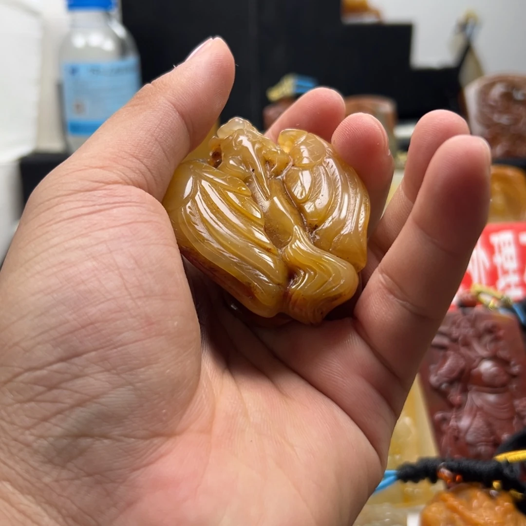 石英质玉（黄龙玉）未镶嵌多选一发货