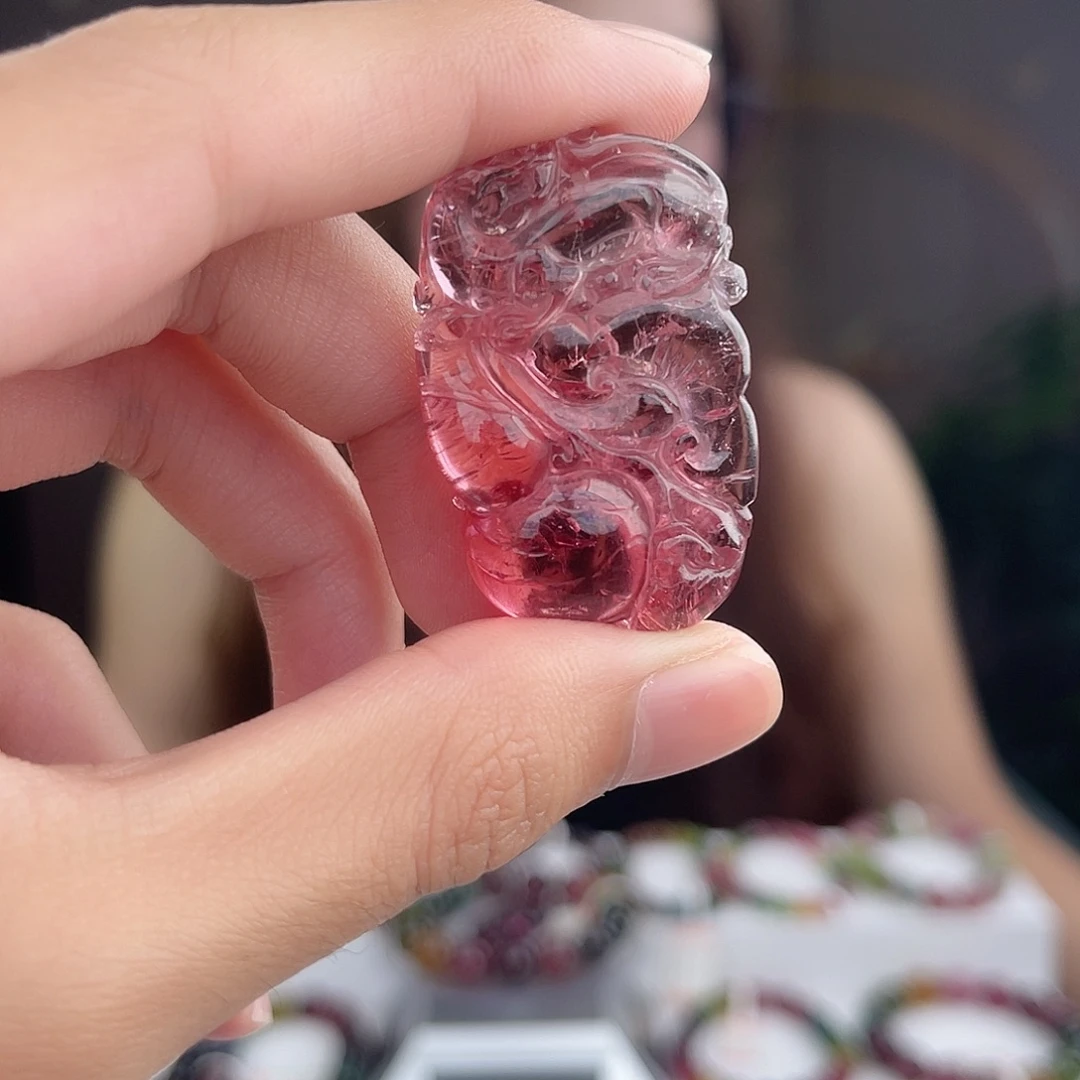 湘***湘碧玺 吊坠未镶嵌碧玺