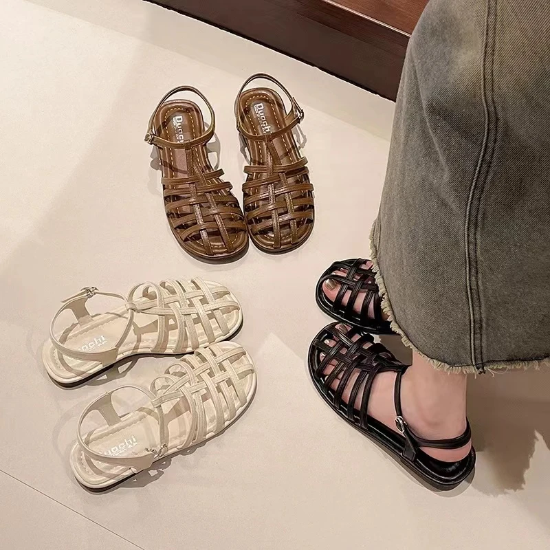 春夏法式拖鞋女新款配裙子仙女风凉鞋2819