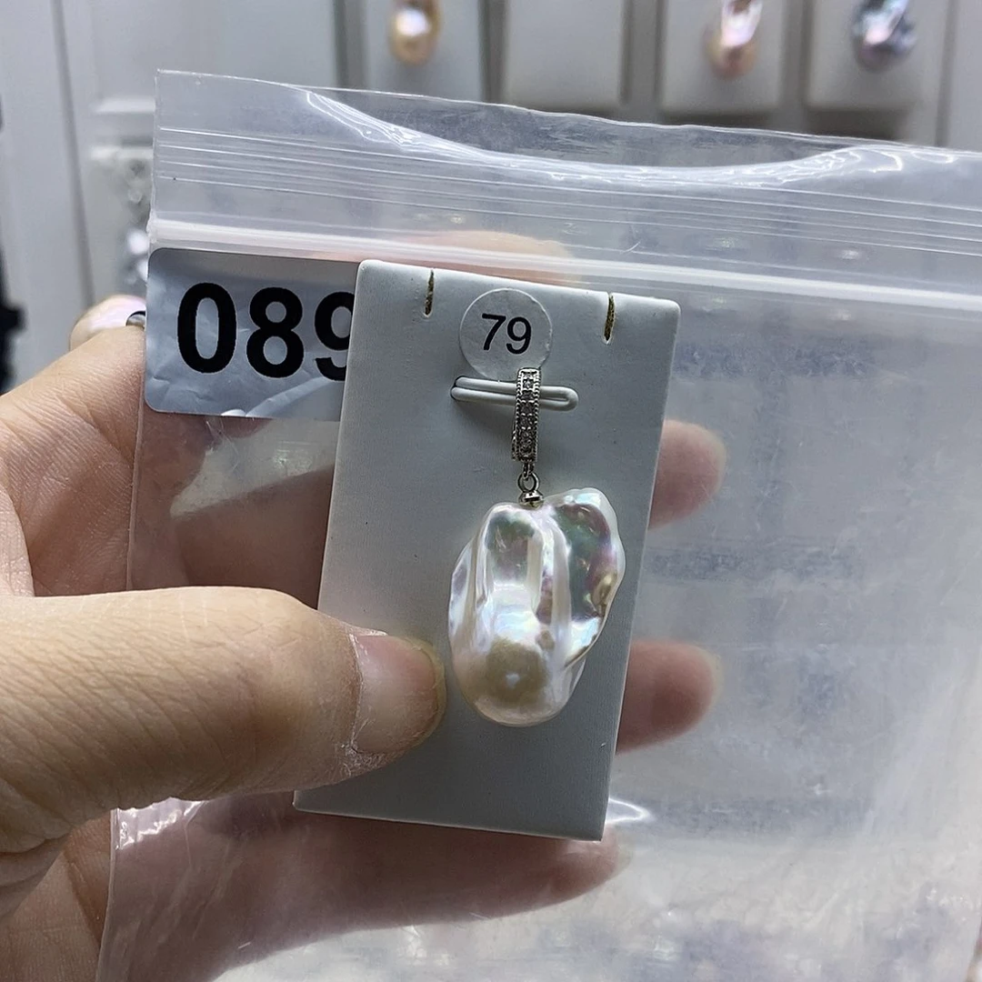 颈饰合金淡水珍珠