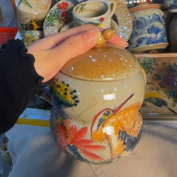瓷片景德镇陶瓷手工手绘