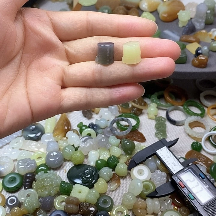 未镶嵌和田玉挂件竹节98一个多样性发其一