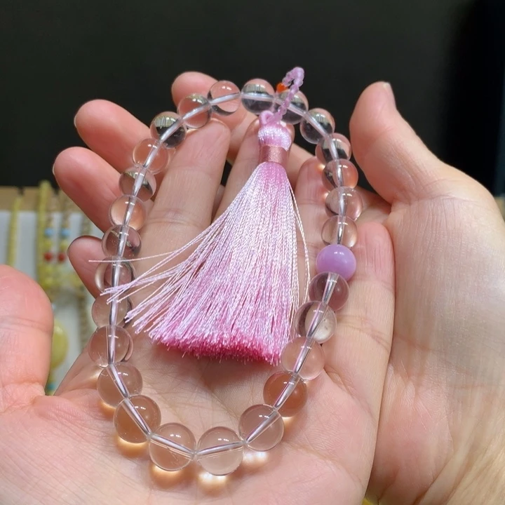 水晶手链未镶嵌特价10m m