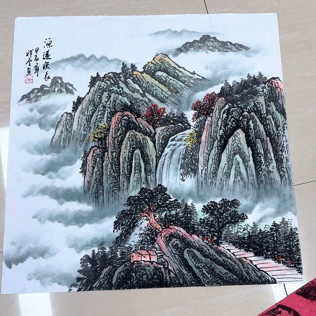 国画国画作品集一个