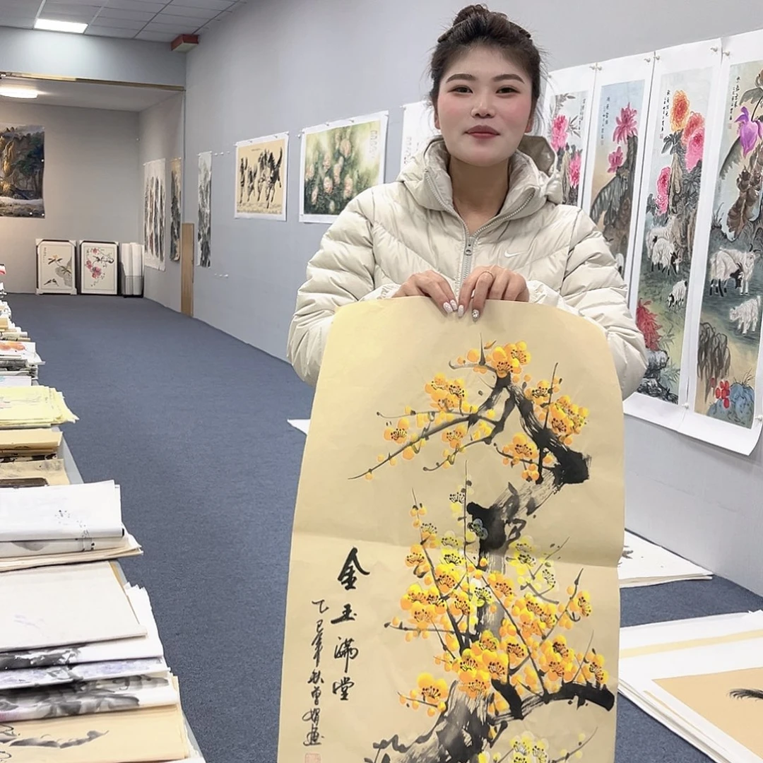 国画纯手绘字画作品