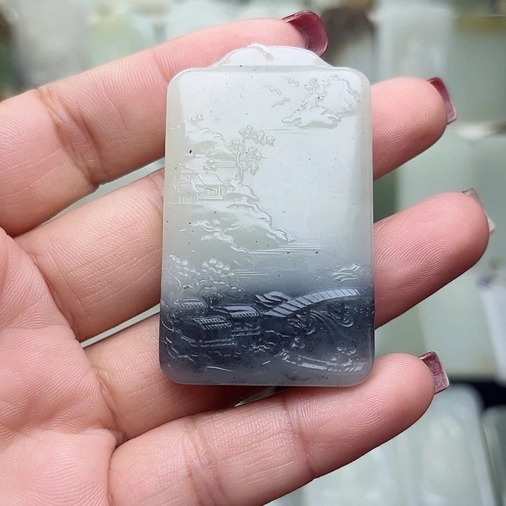 颈饰未镶嵌和田玉