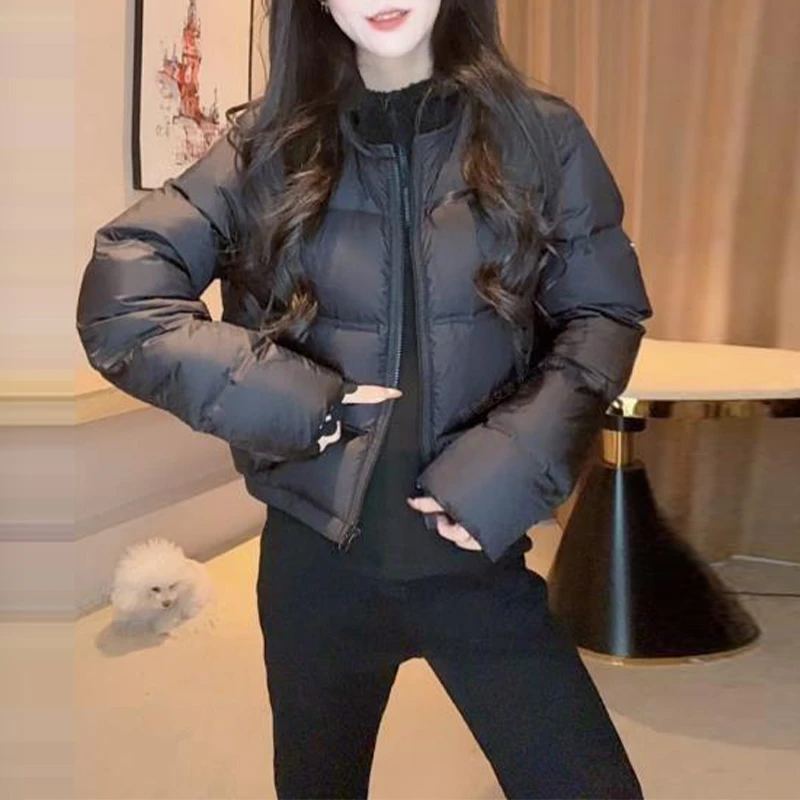SHALLDOER 【黑巧可可】韩版棉服女2026年秋冬季高级感外套新年战袍