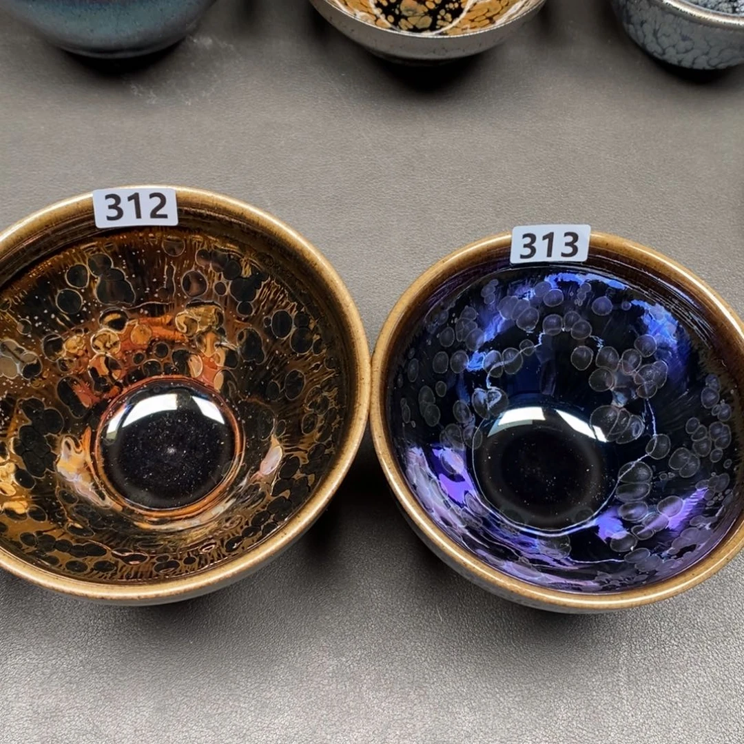 用***2茶盏建窑建盏主人杯2个