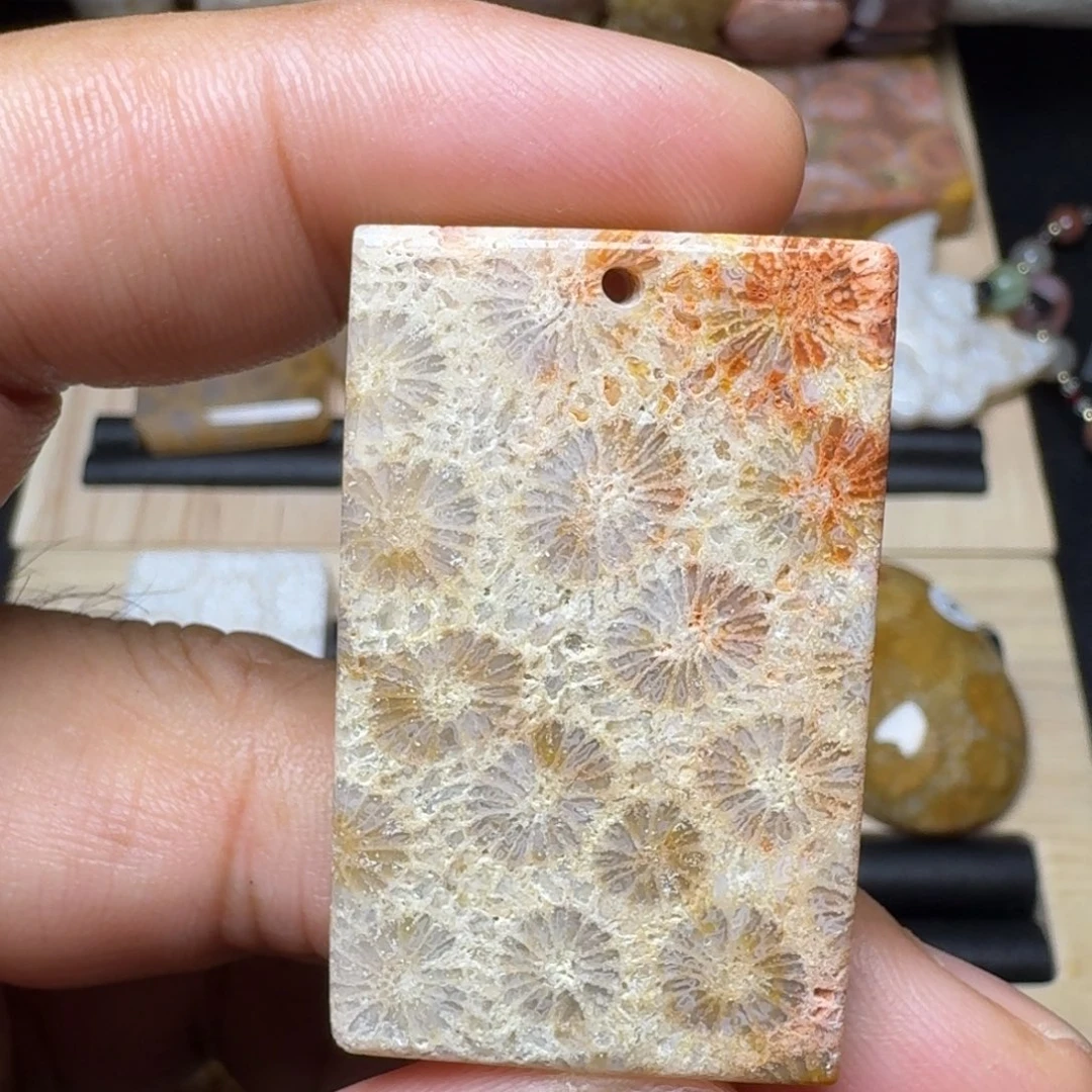 未镶嵌纯天然色有机玉石保真色硅化玉