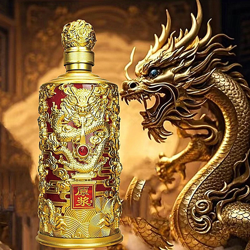 魏亳坊龙尊60原浆酒浓香型优级纯粮食白酒1瓶简装高粱酒52度750ML