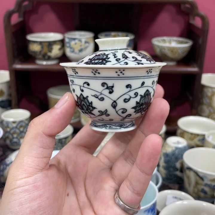 摆件景德镇陶瓷老陶下午场