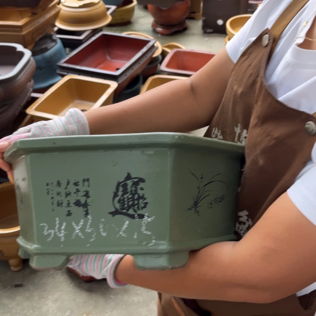 紫砂花盆盆景艺术