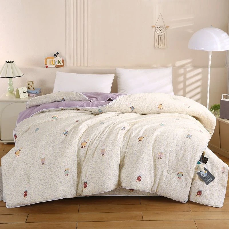《福多居》大豆纤维秋冬被，学生单人双人四季通用