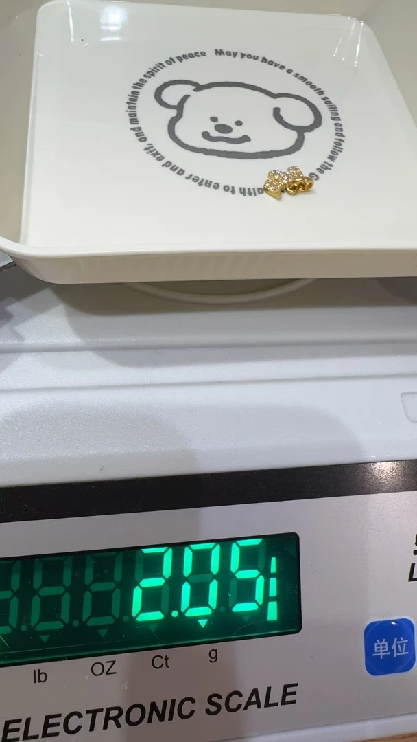 足金精品工艺吊坠