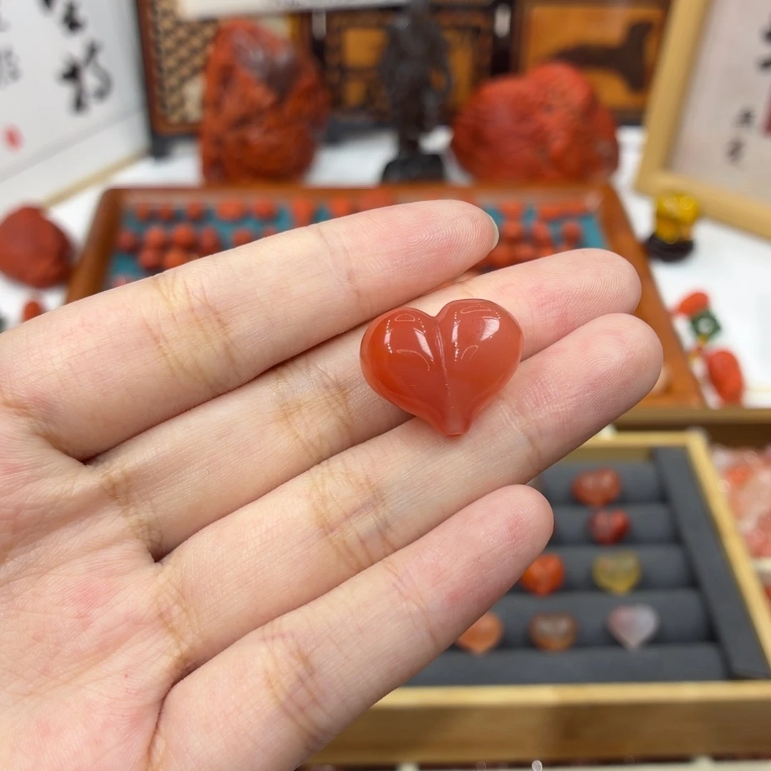 南红玛瑙未镶嵌配饰南红屁桃