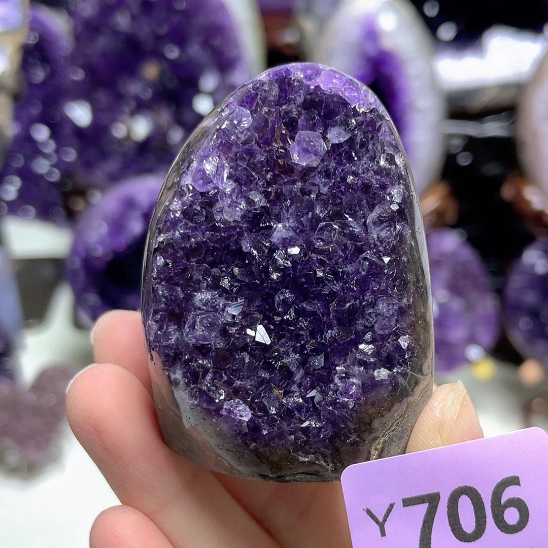 摆件未镶嵌紫晶晶震