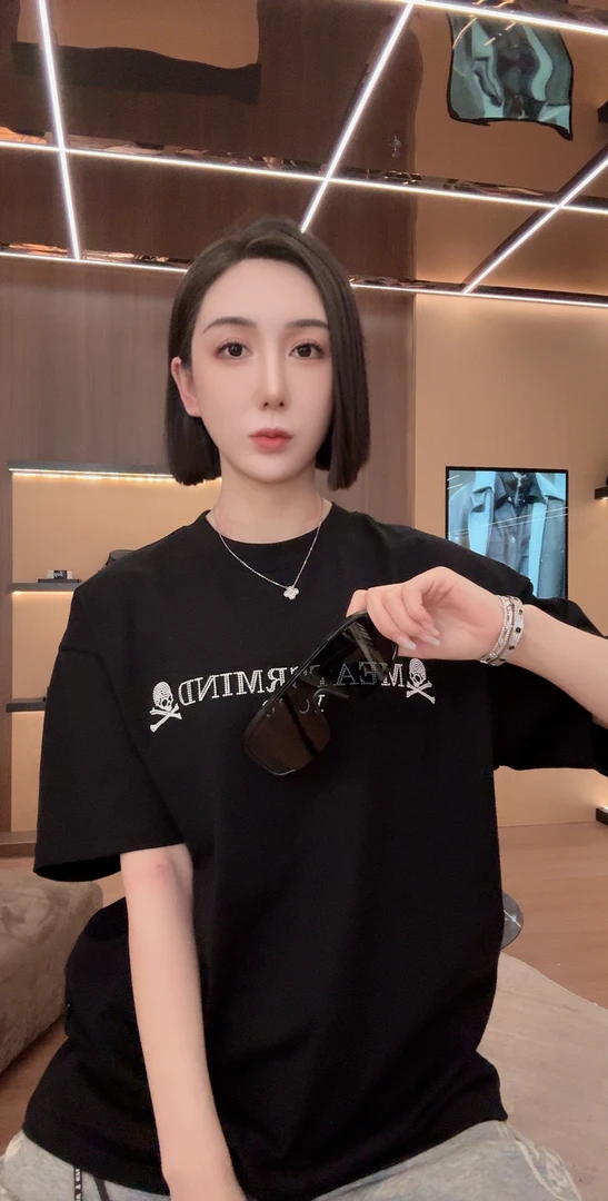 【Y6656】刺绣高级感轻奢短袖T恤