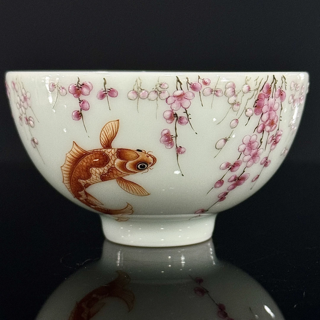 成窑.禅工锦鲤品茗杯