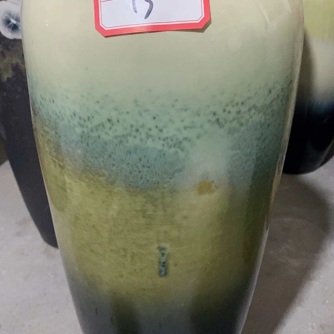 13号瑕疵高50厘米口13.5厘米无孔