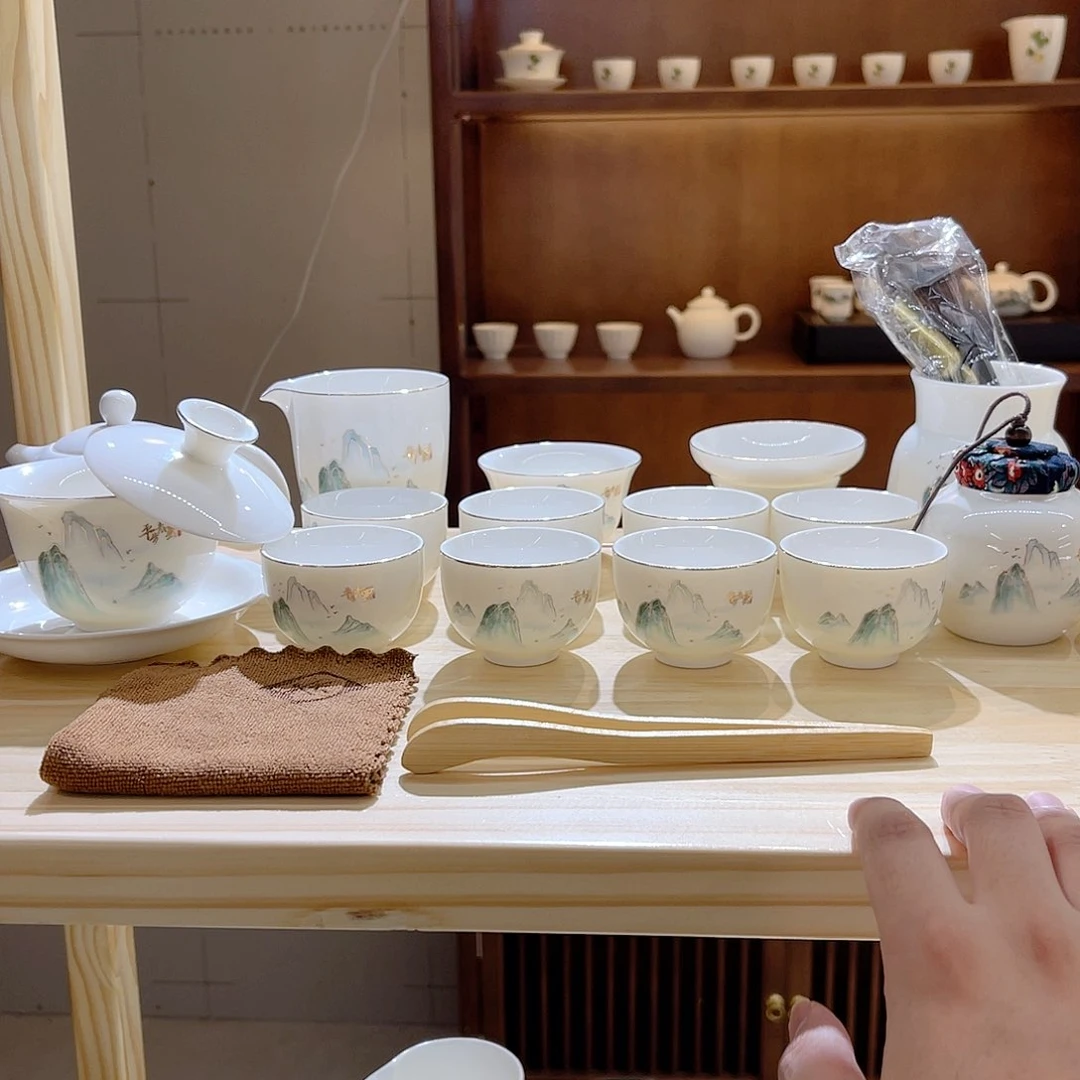 瓷片羊脂玉瓷羊脂玉瓷