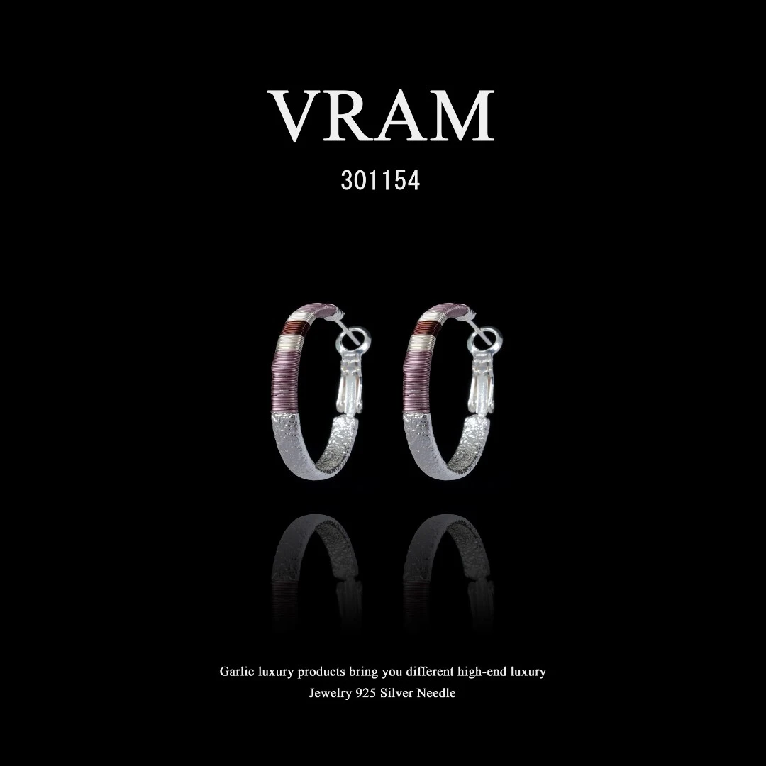 镀K金  VRAM耳饰~301154