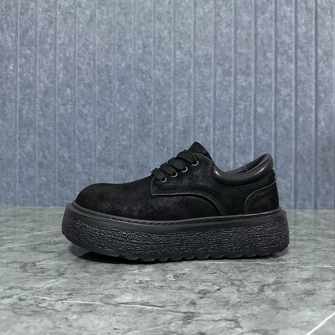 27031黑-头层牛皮男士时尚休闲百搭男鞋