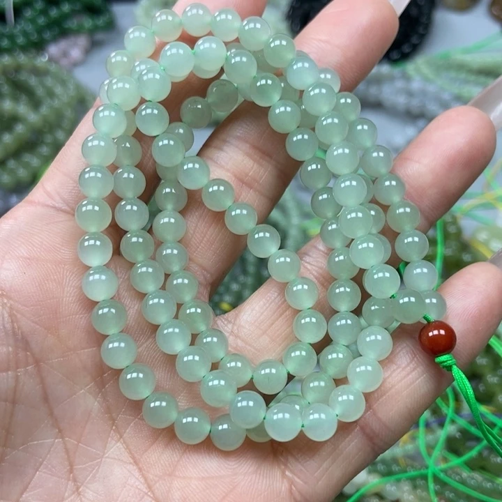 和田玉颈饰未镶嵌6